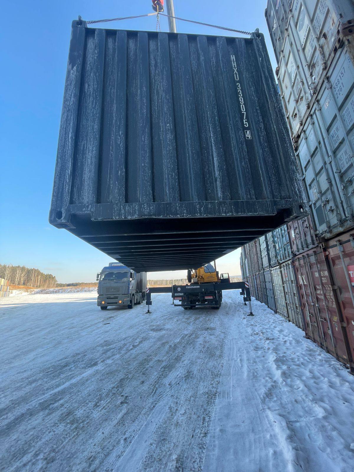 Морской контейнер HHXU3390754